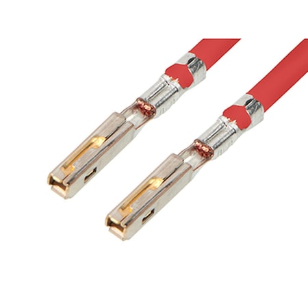 Molex Pre-Crimped Lead Mx150 Female-To-Mx150 Female, Gold (Au) Plating, 600.00Mm 2163002226